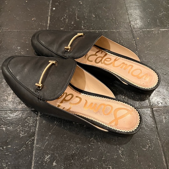 Sam Edelman Laurna Mules - Black - Picture 3 of 8